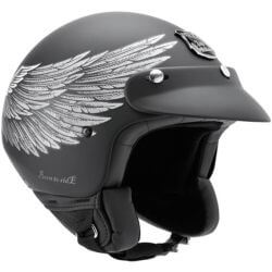 Nexx NEXX SX.60 Eagle Rider tra/robogs buksisak matt fekete/ezst 2024