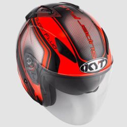  Suomy KYT SUOMY KYT HELLCAT Super tra/robogs buksisak fekete/flu piros 2024