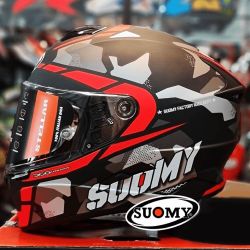  Suomy SUOMY STELLAR Race Squad speed buksisak matt fekete/szrke/piros 2024