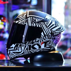  Suomy KYT SUOMY KYT TT-COURSE Espargaro Winter Replica speed sisak fekete/fehr 2024