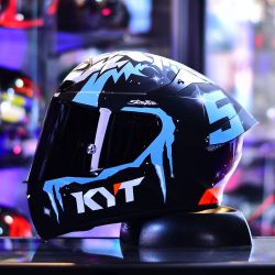  Suomy KYT SUOMY KYT TT-COURSE Masia Replica Winter speed sisak matt fekete/kk 2024