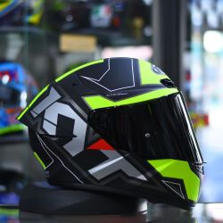  Suomy KYT SUOMY KYT TT-COURSE Electron speed buksisak matt fekete/flu citrom 2024
