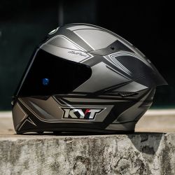  Suomy KYT SUOMY KYT TT-COURSE Tourist speed sisak matt fekete/fehr/szrke 2024