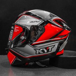  Suomy KYT SUOMY KYT TT-COURSE Tourist speed sisak fekete/fehr/piros 2024