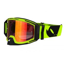  UFO Italy UFO ITALY WISE PRO MX/ENDURO Szemveg fekete/flu citrom tkrs lencsvel 2025