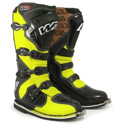  W2 W2 BOOTS ITALY E-MX6 cross csizma fekete/fluo citrom 2024